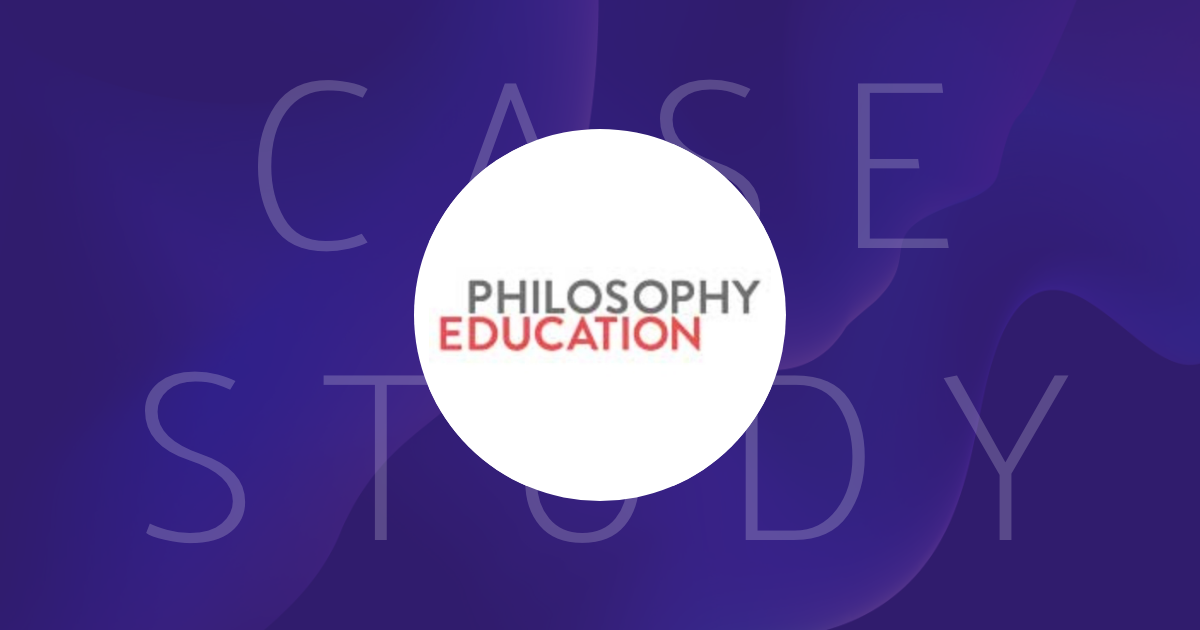 How Philosophy Education found candidates more quickly and scaled their business with Wave