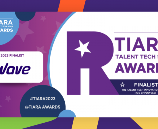 Wave shortlisted as finalist in the TIARA 2023 Talent Tech Star Awards