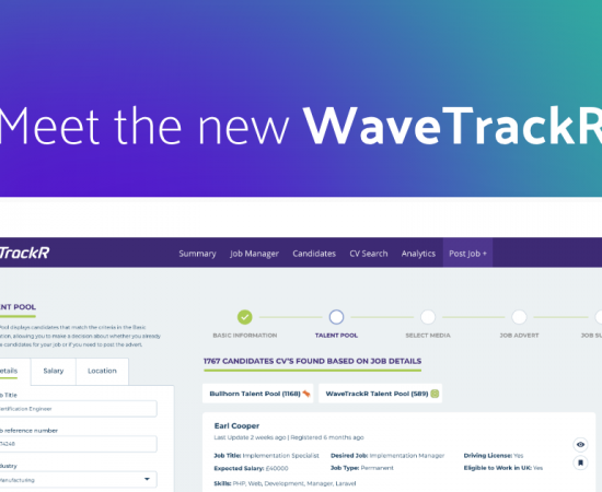 Never miss a candidate again with brand new WaveTrackR
