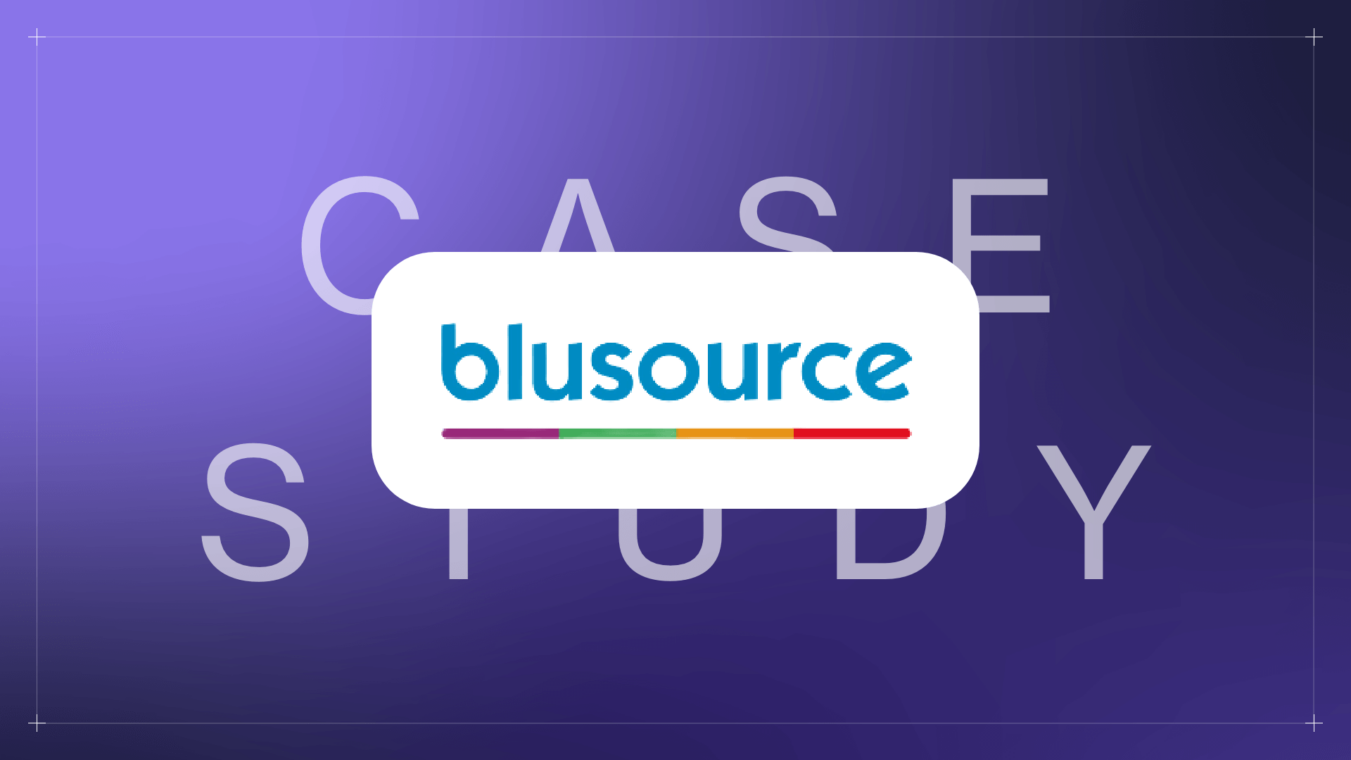Blusource, recruitment website designed and built by Wave.