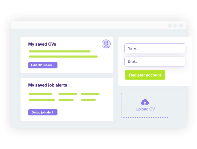 Candidate dashboard for managing job applications