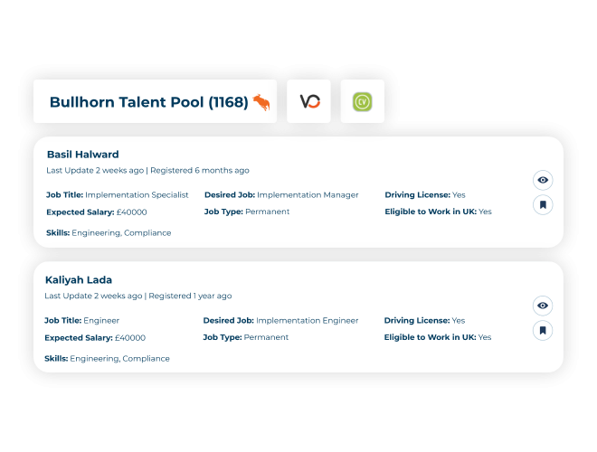 Bullhorn Talent Pool, WaveTrackR