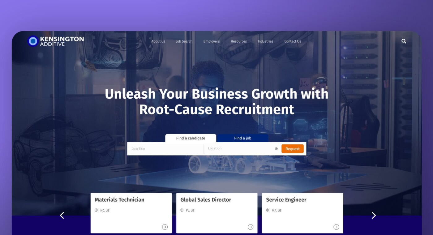 Crafting a dynamic online platform for Kensington Additive