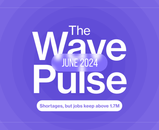 The Wave Pulse: Shortages, but jobs keep above 1.7m