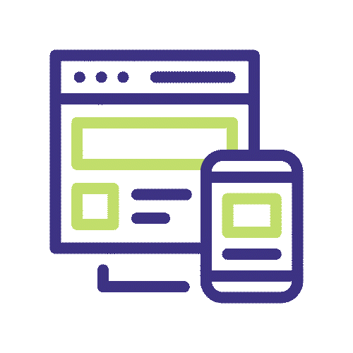 Responsive Recruitment Website Animated Icon