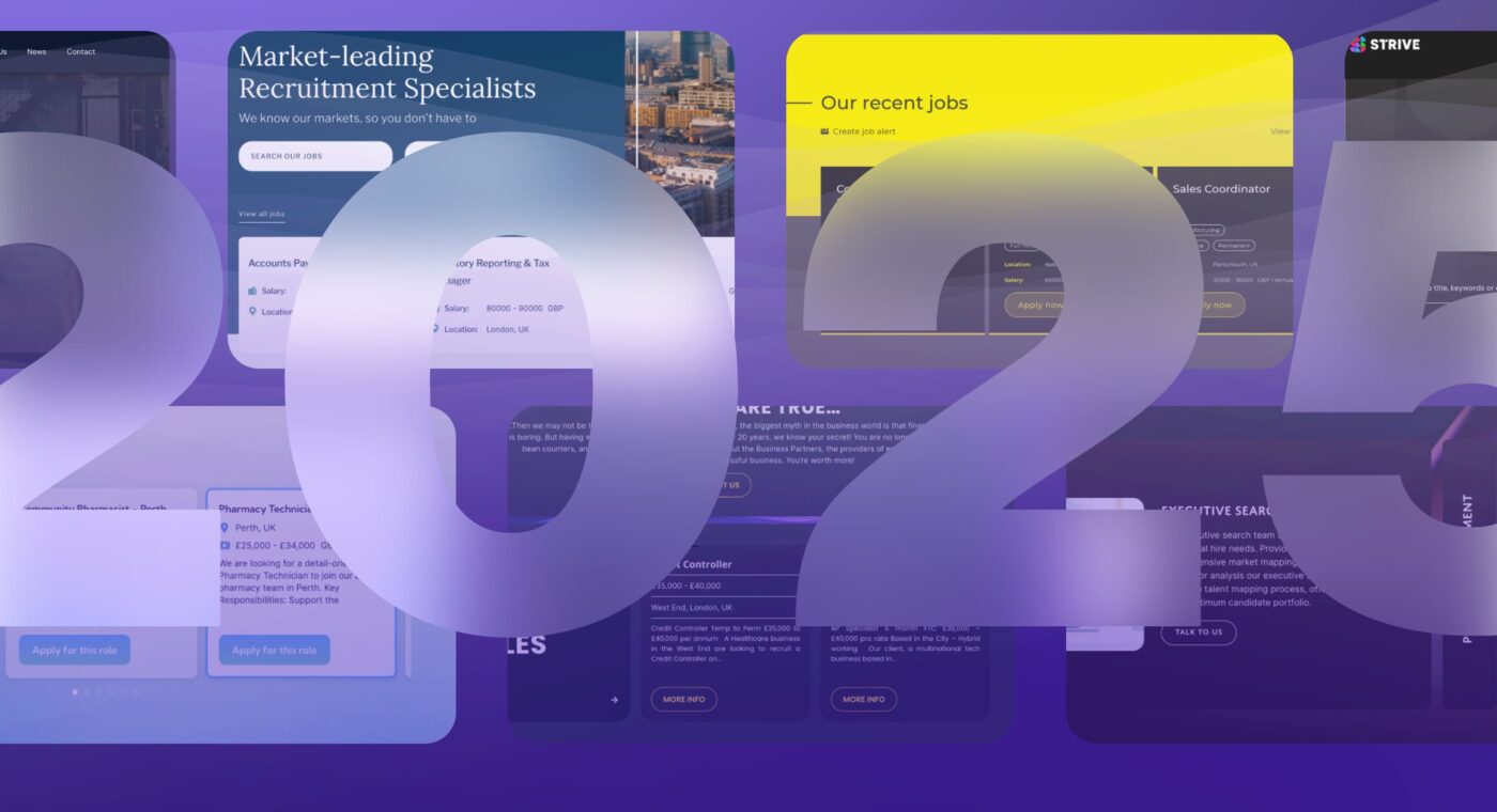 Trends shaping recruitment website design in 2025