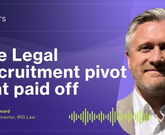 Niche Wins: The Legal Recruitment pivot that paid off W/ Duncan Seward