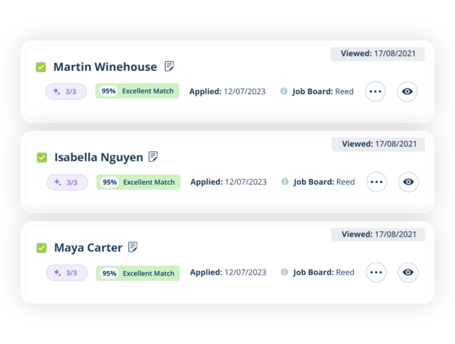 WaveTrackR screening criteria and candidate relevance indicators